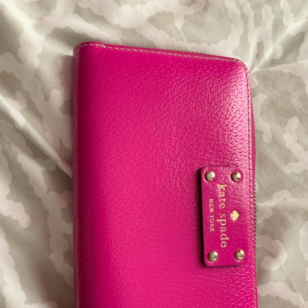Magenta Kate Spade wallet